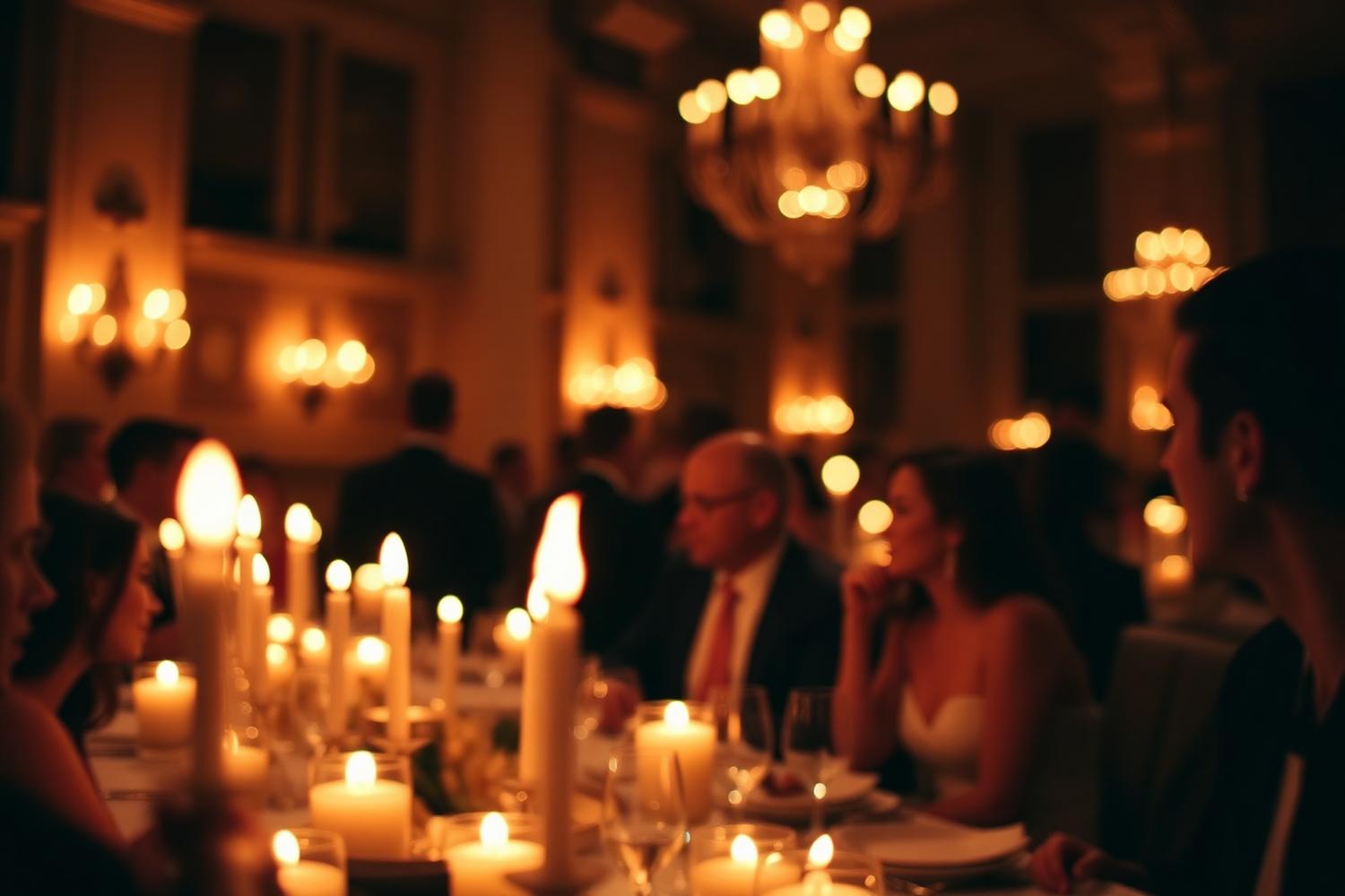 Evening event photography